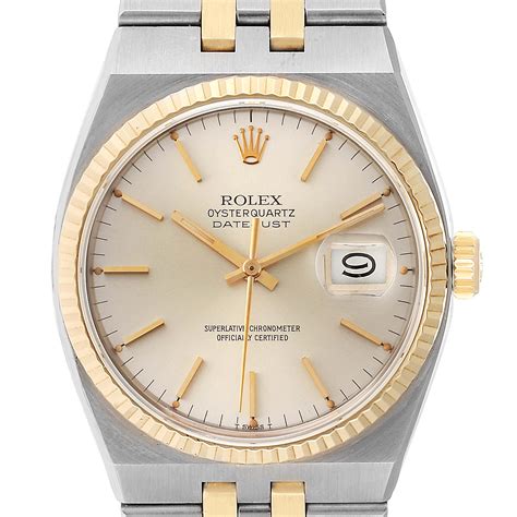 rolex oyster quartz datejust.